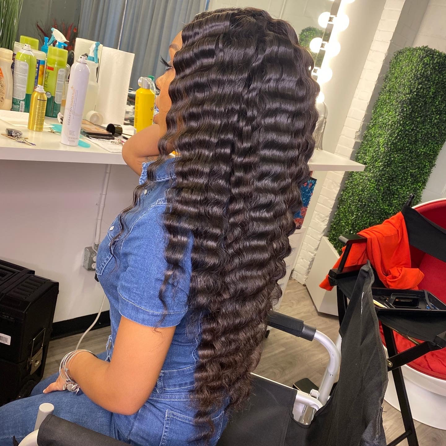 HD 2X6 Beachwave Wig