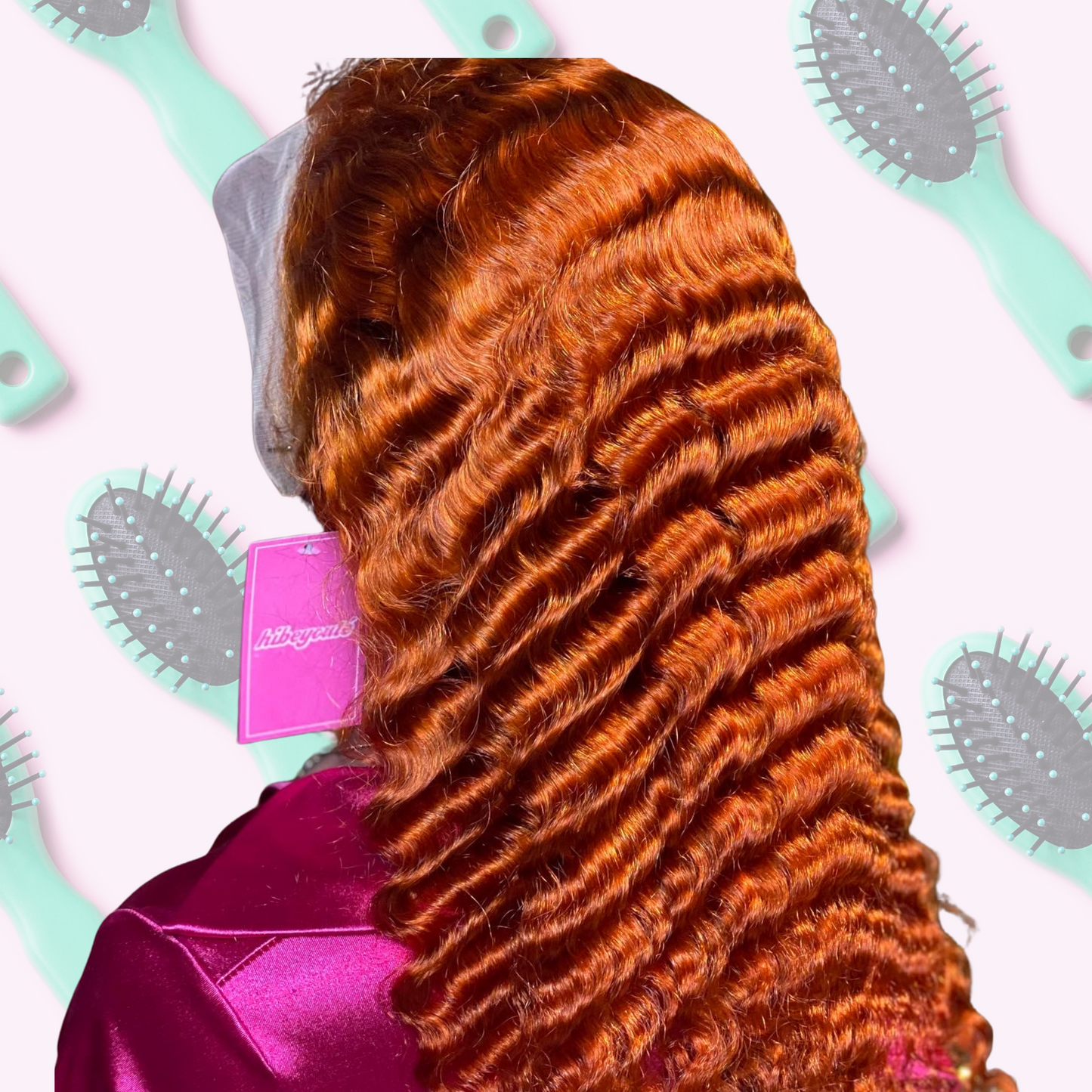 Glossy Ginger Frontal Wigs (13x4)