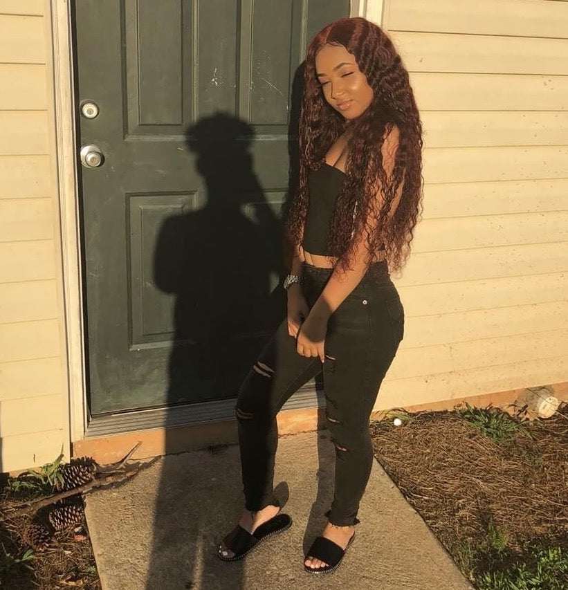 Transparent Deepwave Frontal Wig (13x4)