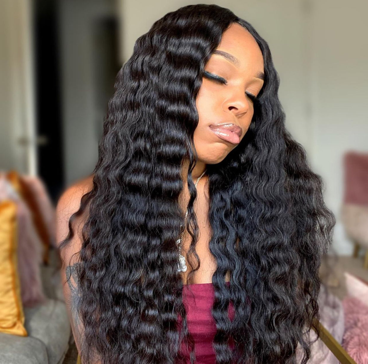 HD 2X6 Waterwave Wigs