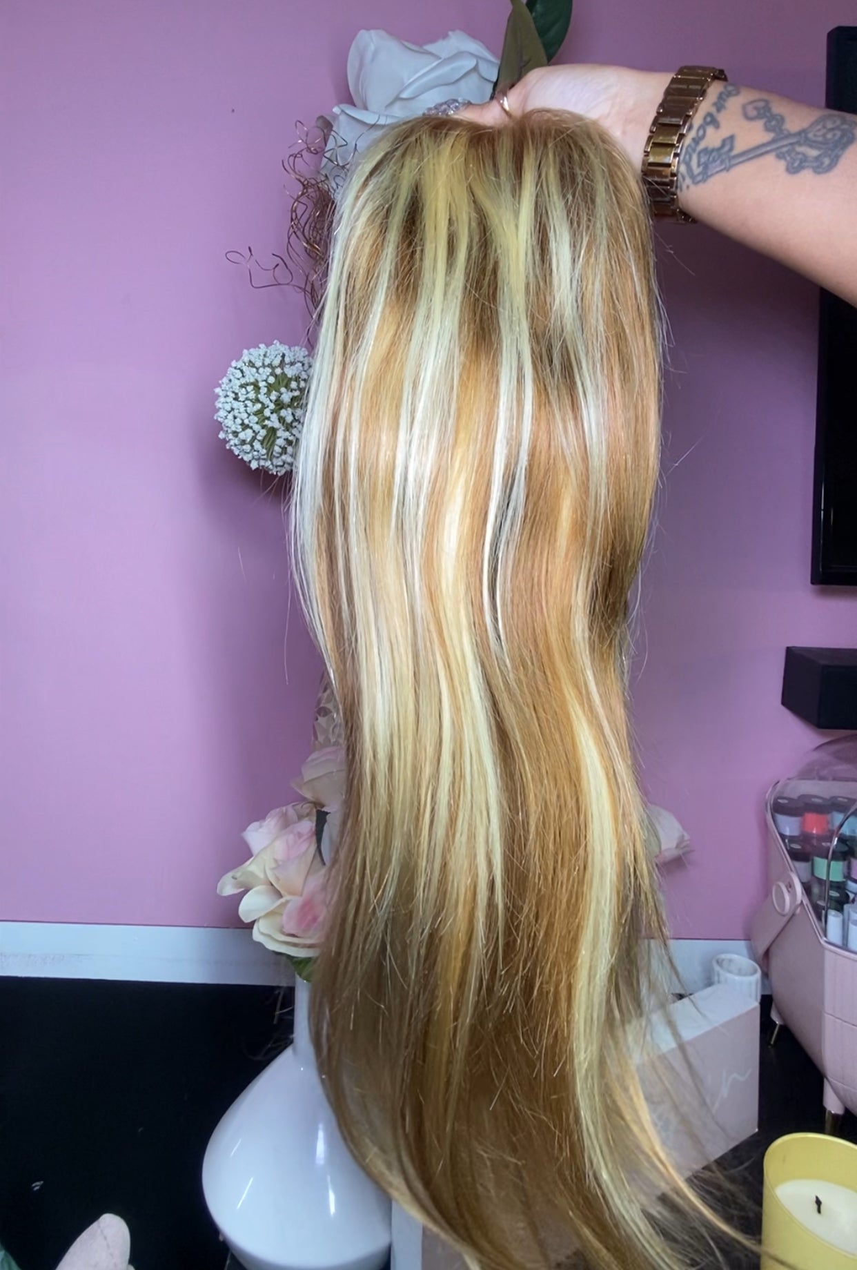 Girly Girl Reverse 613 13X4 Frontal Wig Units